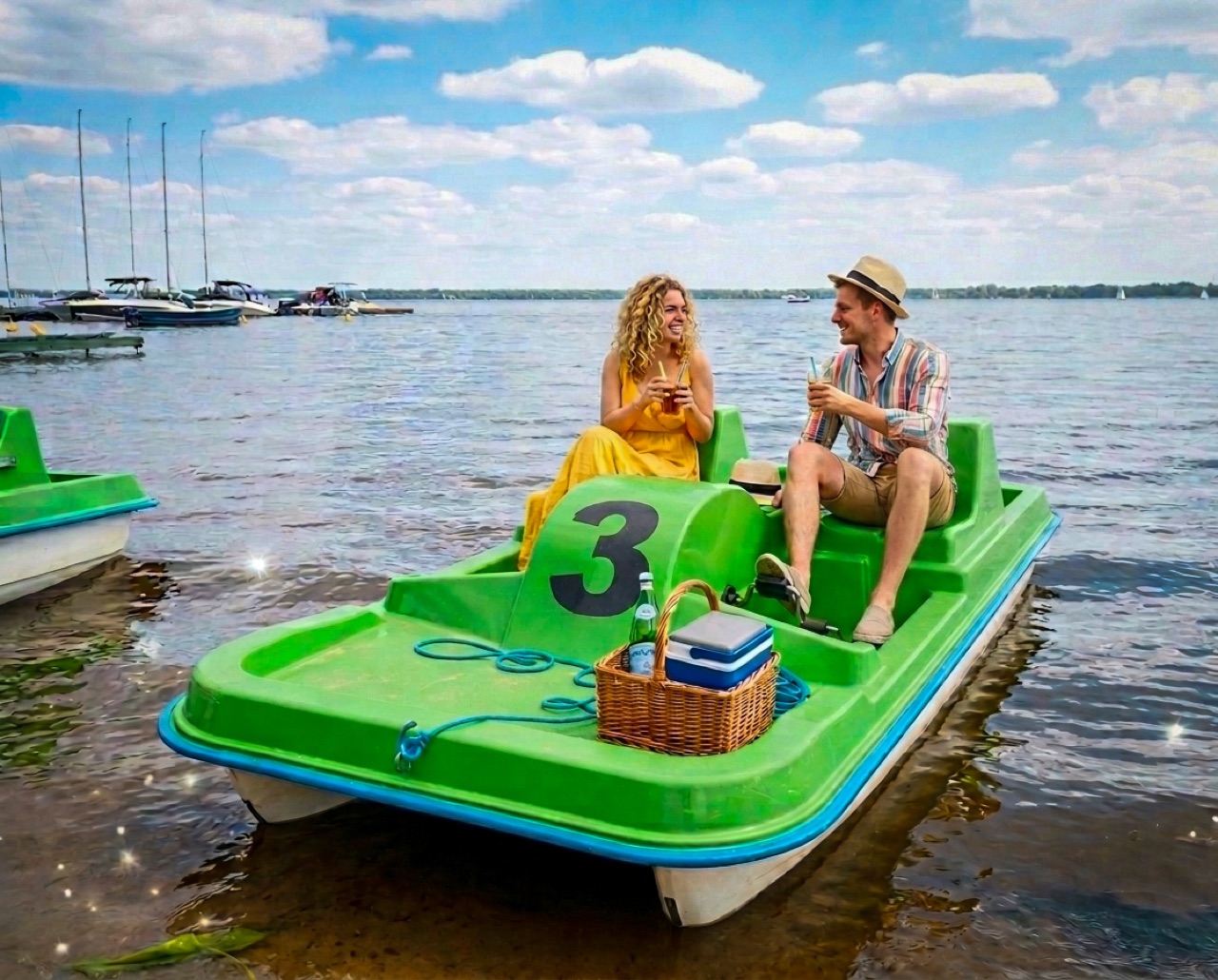 Delfin pedal boat